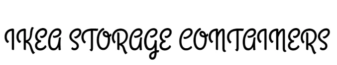 Ikea Storage Containers Sales