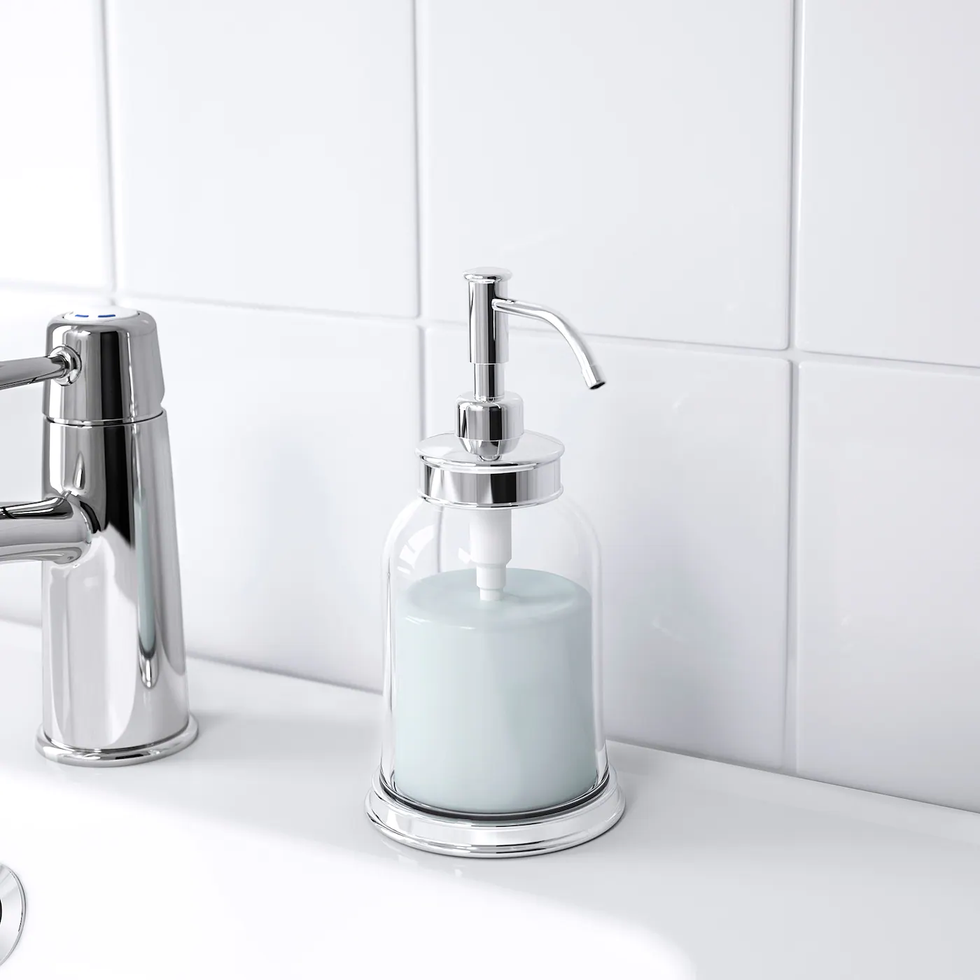 IKEA BALUNGEN Soap Dispenser Chrome Plated - Image 7