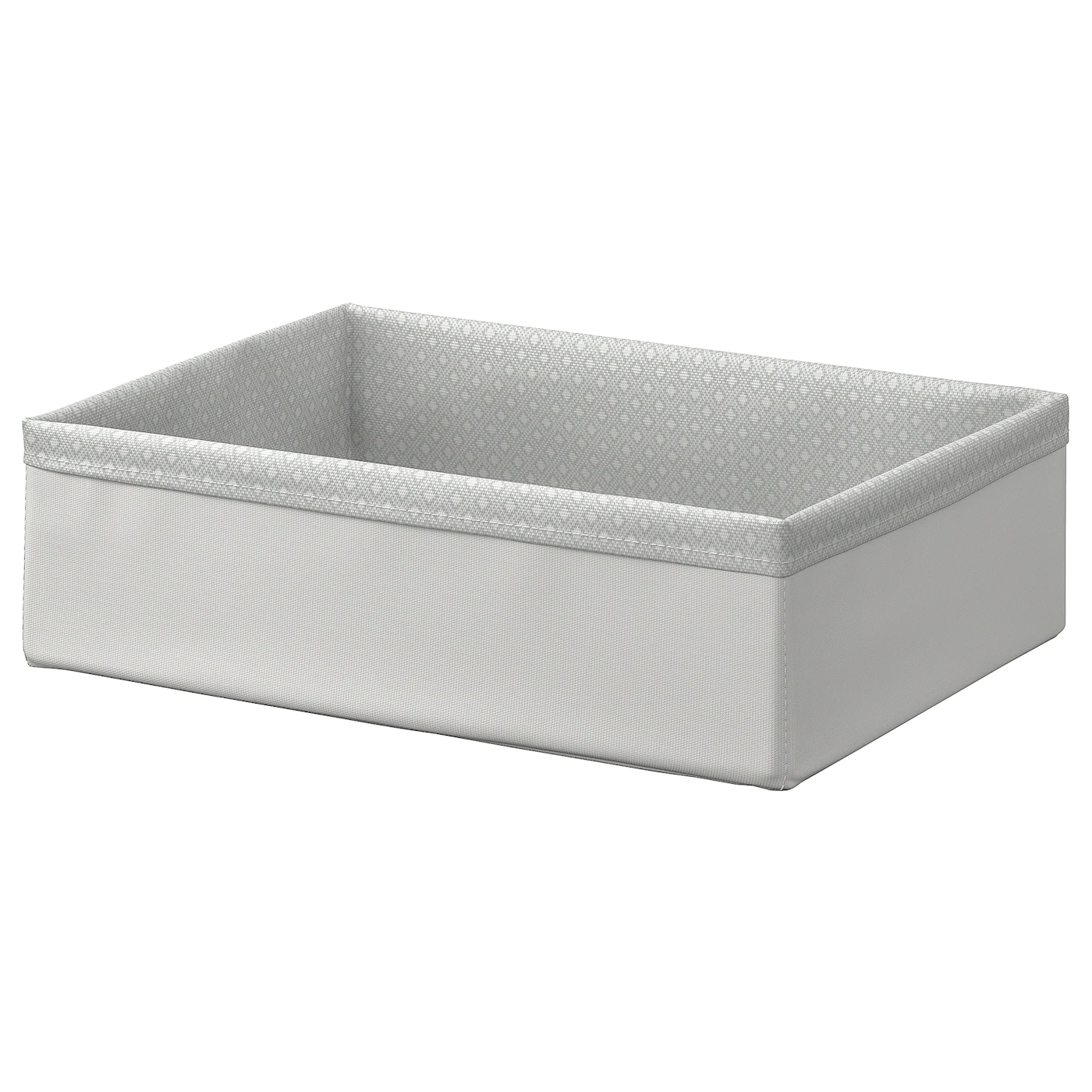 IKEA BAXNA Organizer Gray/white 10 ¼x13 ½x4 "