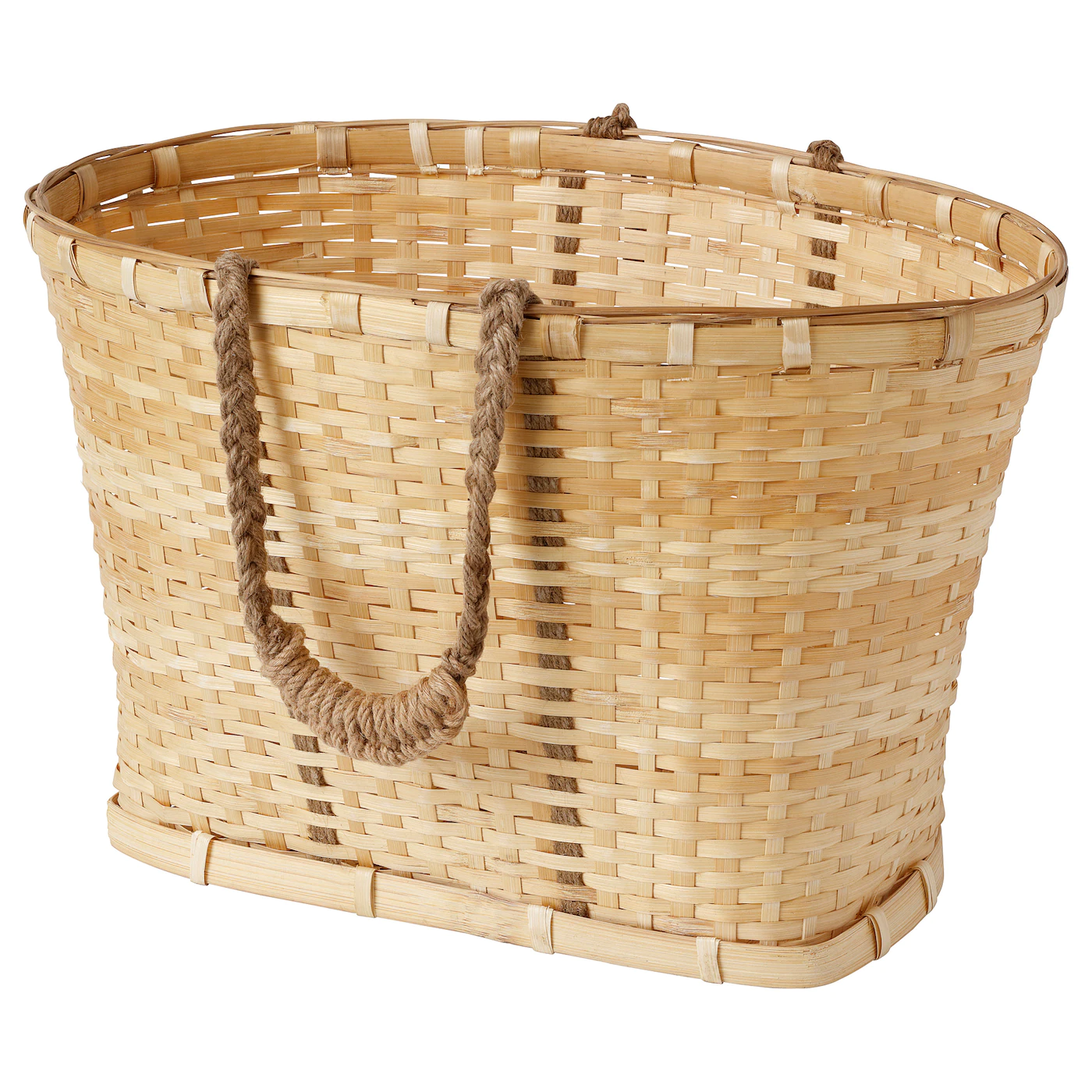 IKEA DOFSING Basket Handmade/natural 21 ¾x13 ¾x7 ¾ "