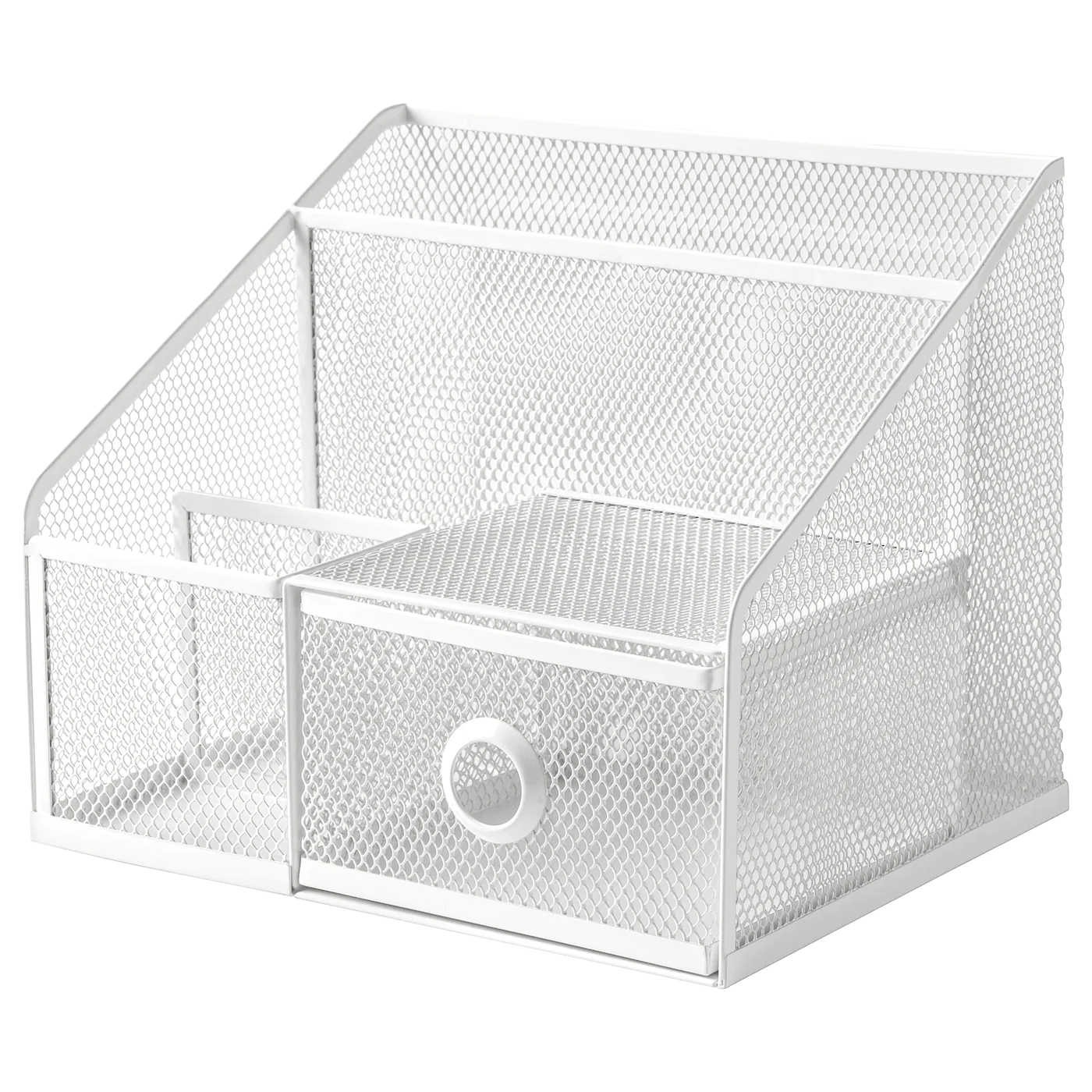 IKEA DRÖNJÖNS Desk Organizer White 9 ¾x7 ¾ "