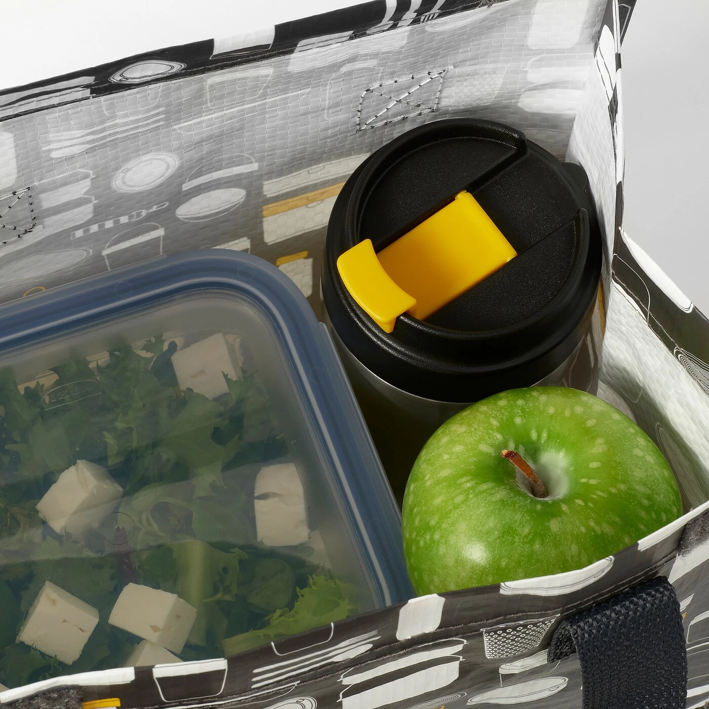 IKEA ENVÄLDIG Insulated Steel Flask Stainless Steel/black 12 Oz - Image 4