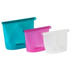IKEA FILFISK 3piece Resealable Bag Set Multicolor