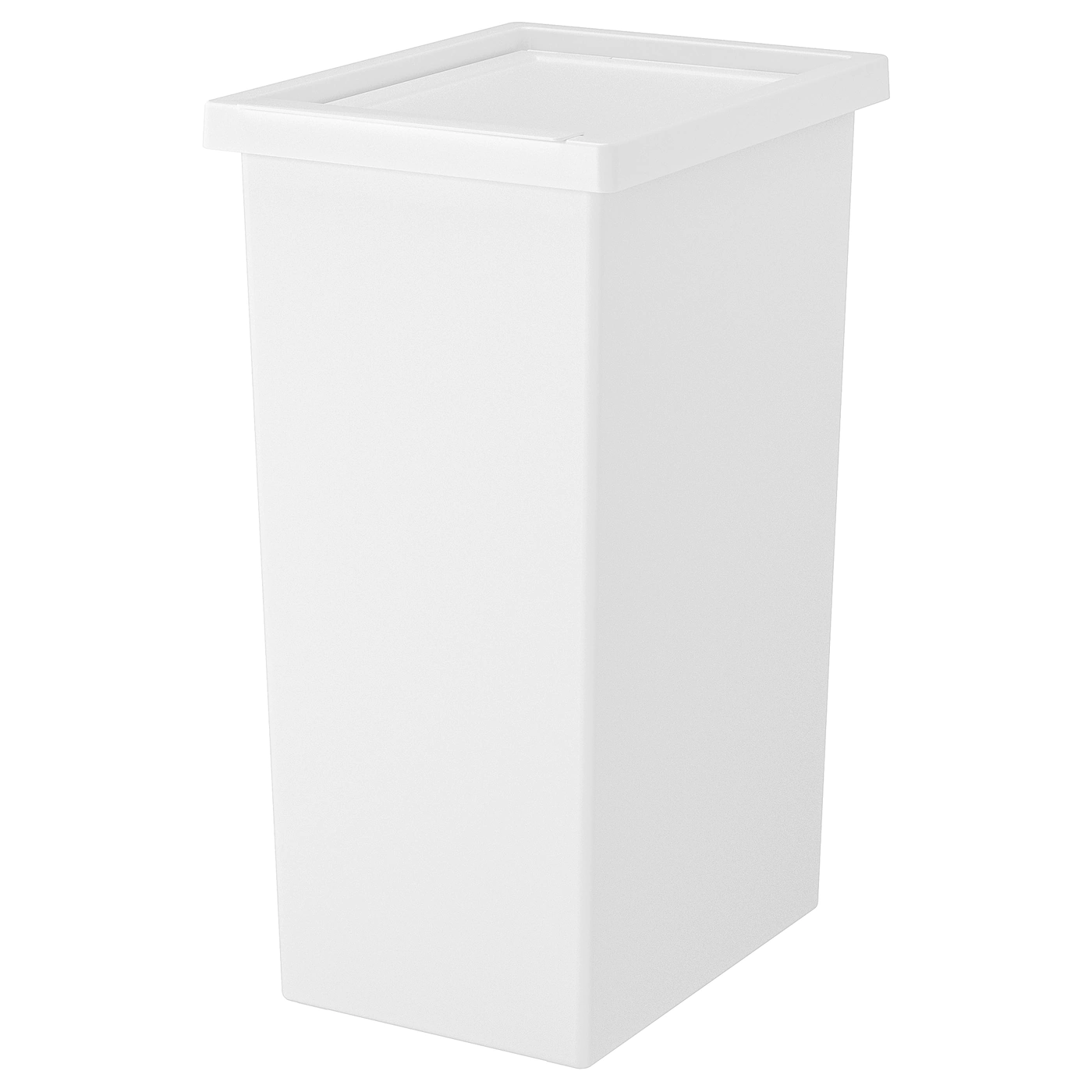 IKEA FILUR Bin With Lid White 11 Gallon