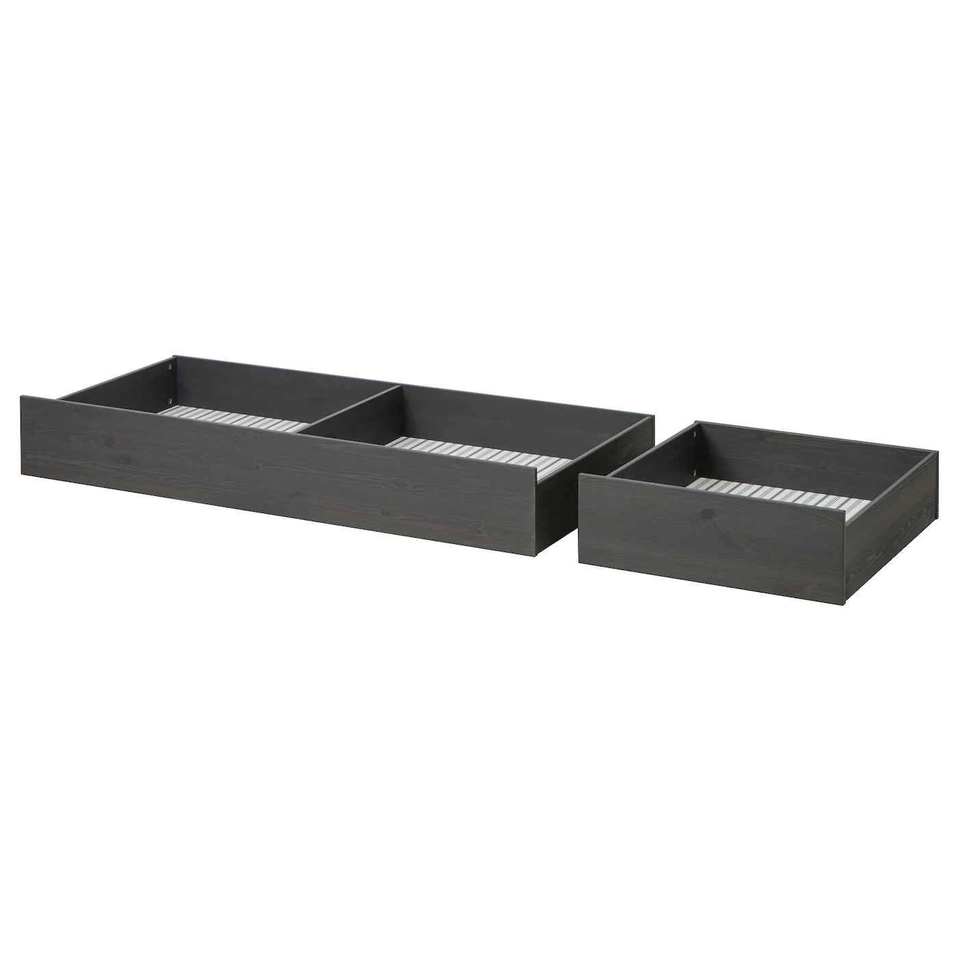IKEA HEMNES Underbed Storage Box, Set Of 2 Blackbrown Queen/King - Image 4