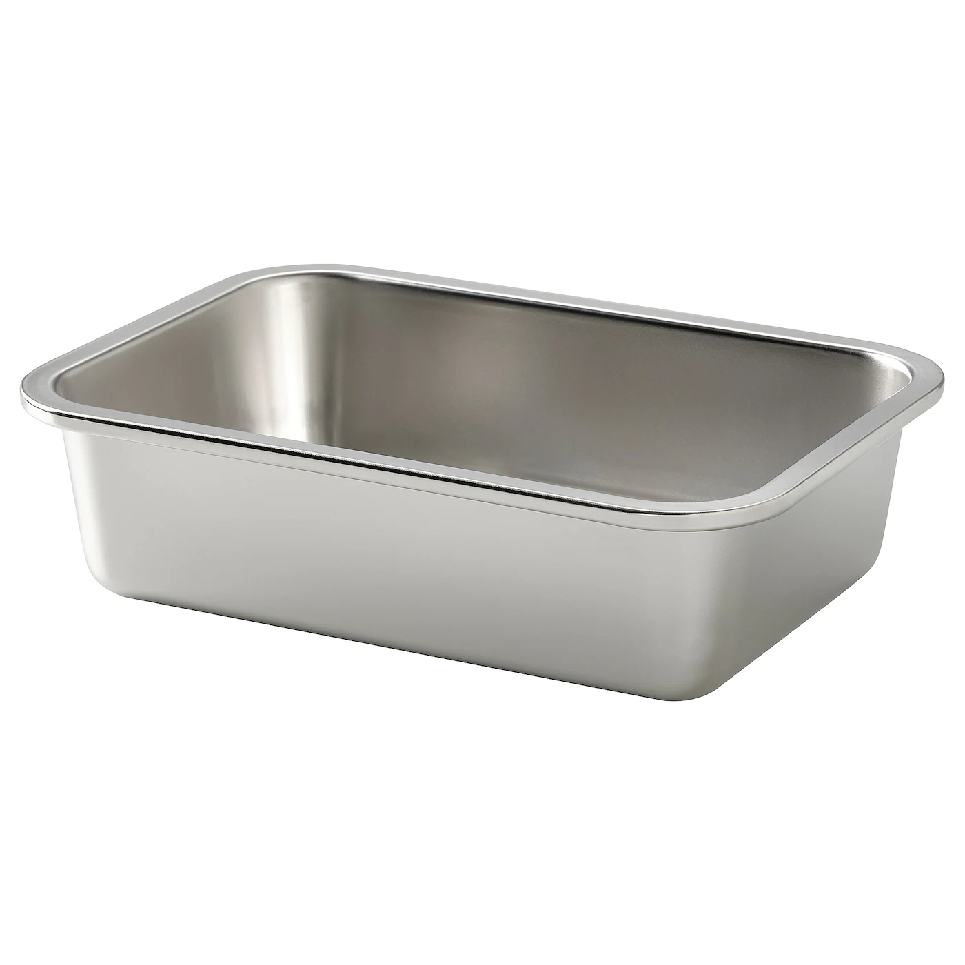 IKEA 365+ Food Container Rectangular/stainless Steel 34 Oz