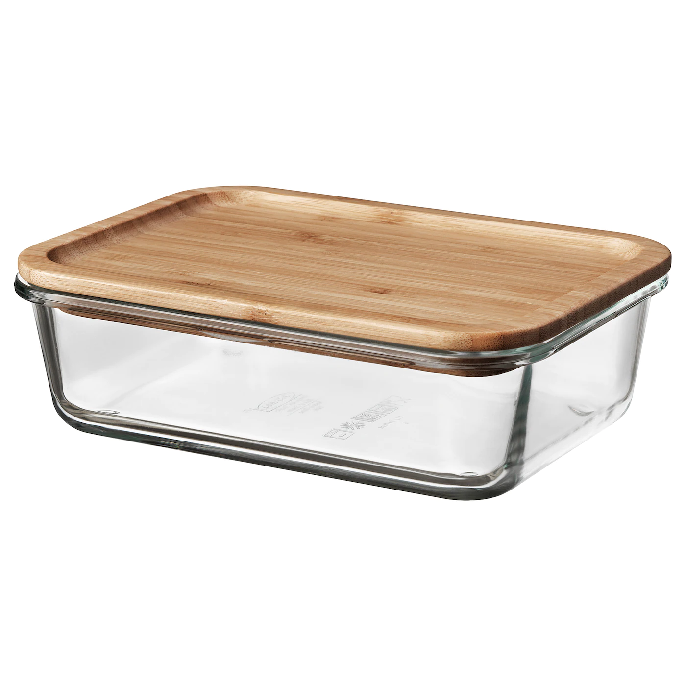 IKEA 365+ Food Container With Lid Rectangular Glass/silicone 34 Oz - Image 8