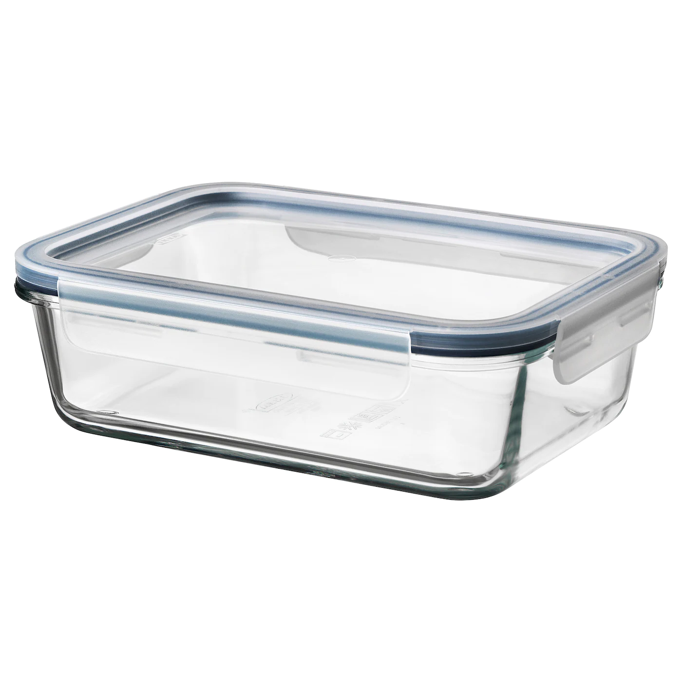 IKEA 365+ Food Container With Lid Rectangular Glass/silicone 34 Oz - Image 9