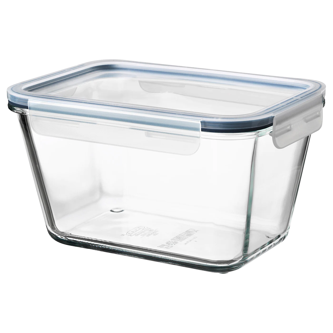 IKEA 365+ Food Container With Lid Rectangular/plastic 358 Oz Rectangular Glass/silicone - Image 9