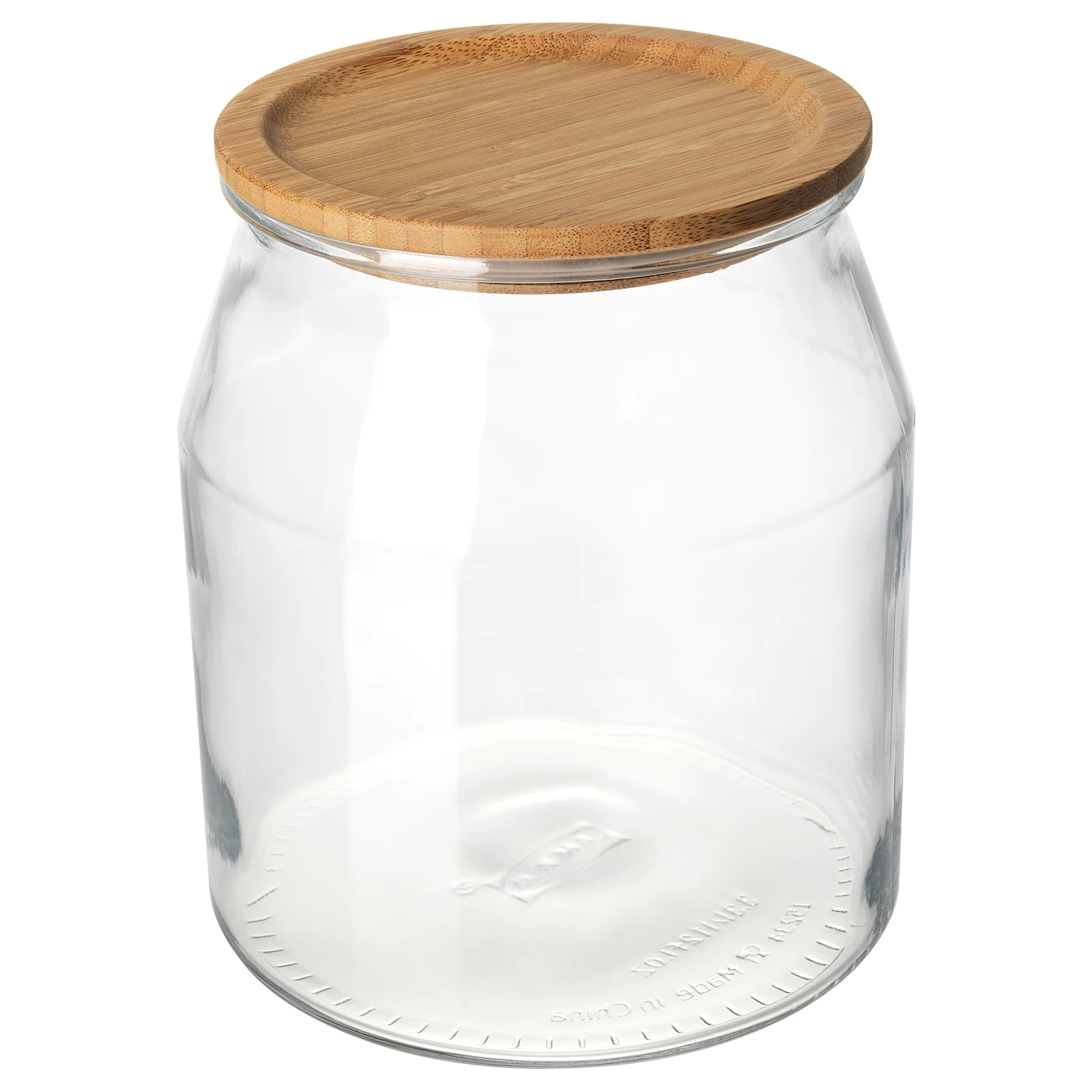 IKEA 365+ Jar With Lid Glass/bamboo 112 Oz