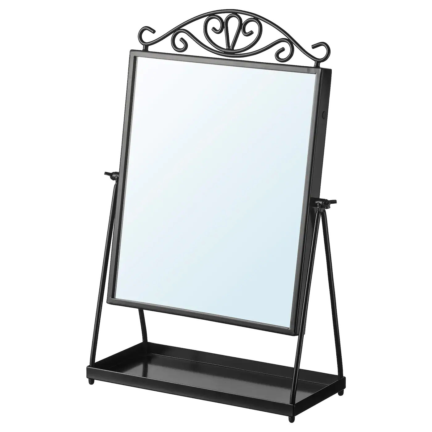 IKEA KARMSUND Table Mirror Black 10 5/8x16 7/8 "