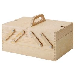 IKEA KLÄMMEMACKA Desk Organizer Natural Plywood 13 ¾x8 ¾ "