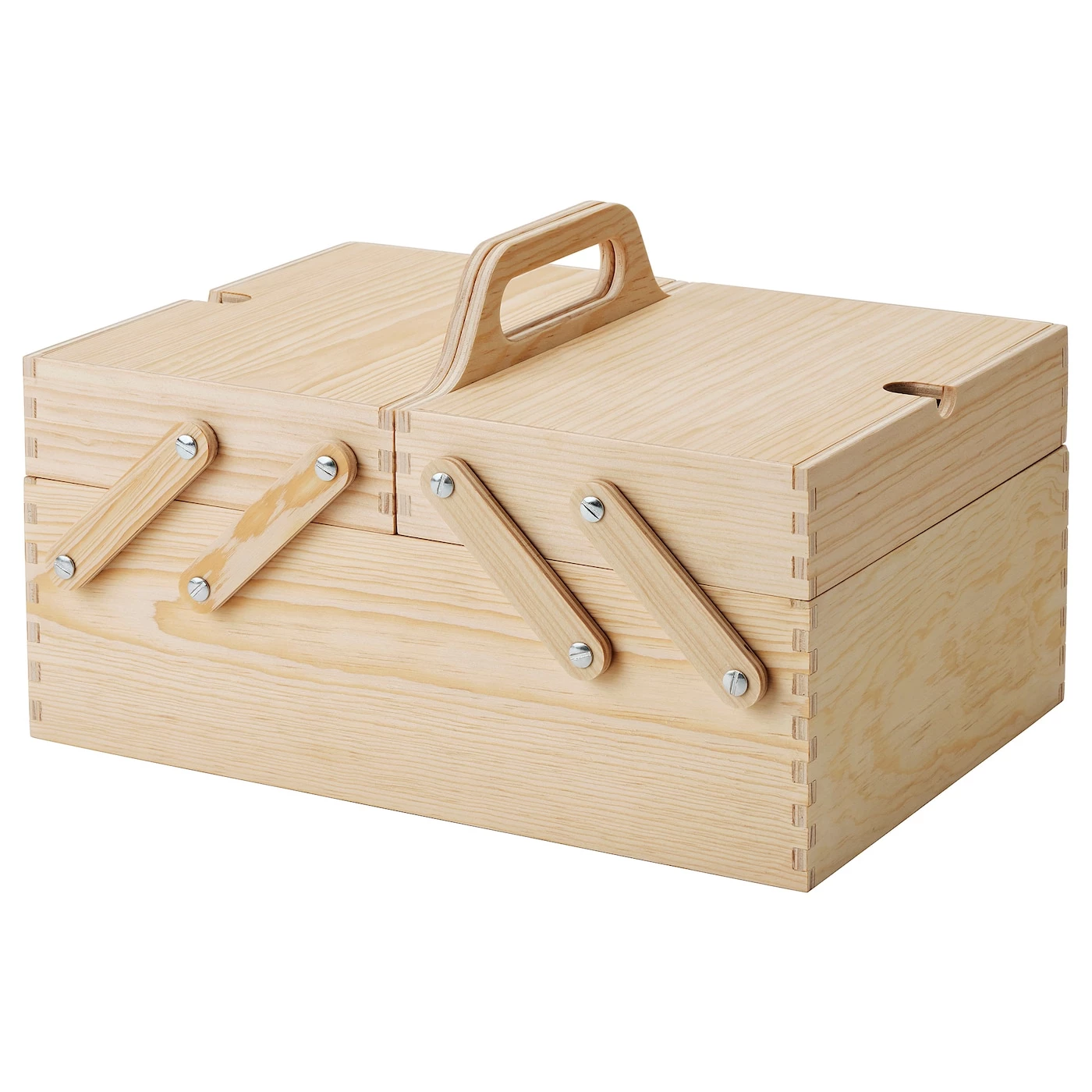 IKEA KLÄMMEMACKA Desk Organizer Natural Plywood 13 ¾x8 ¾ "