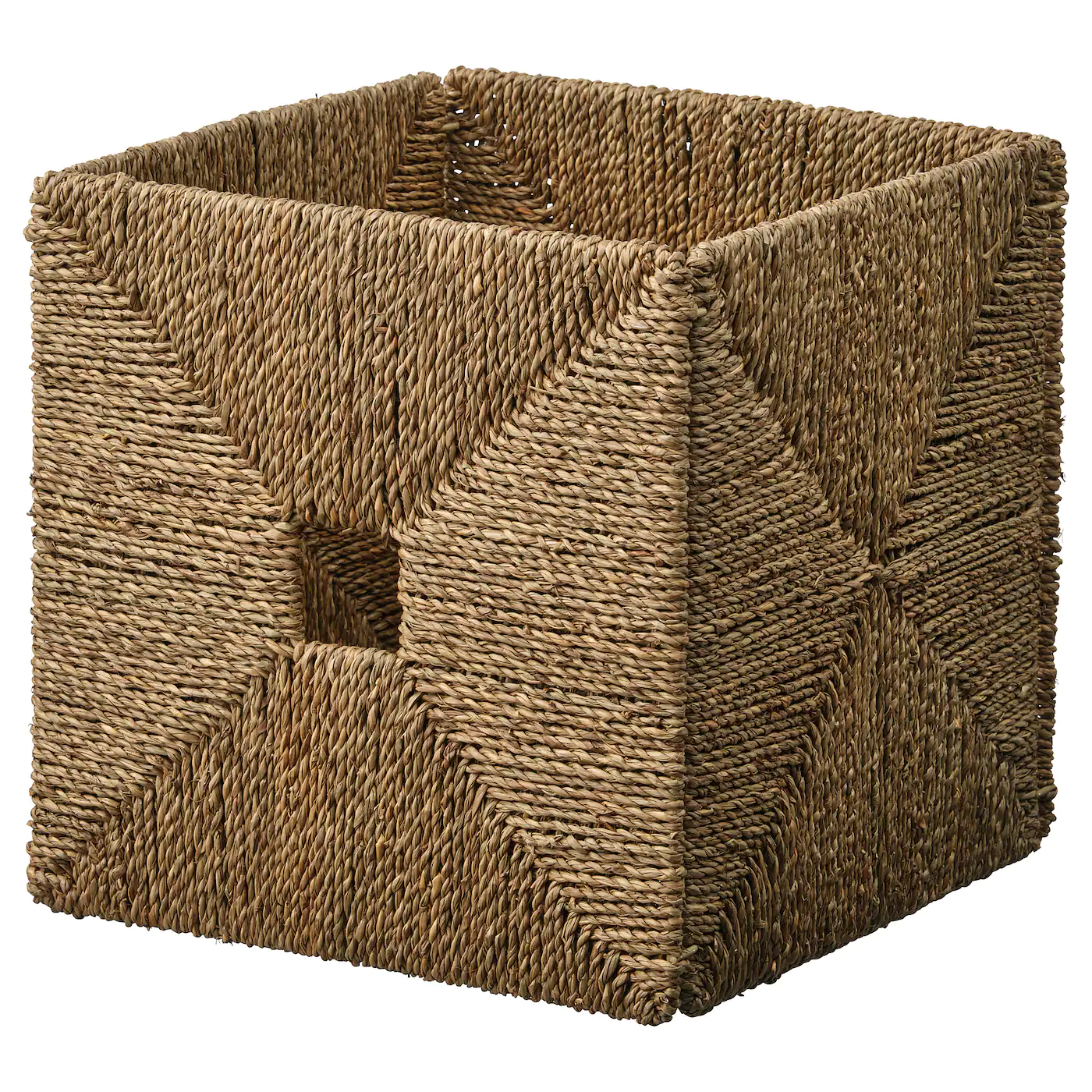 IKEA KNIPSA Basket Seagrass 12 ½x13x12 ½ "