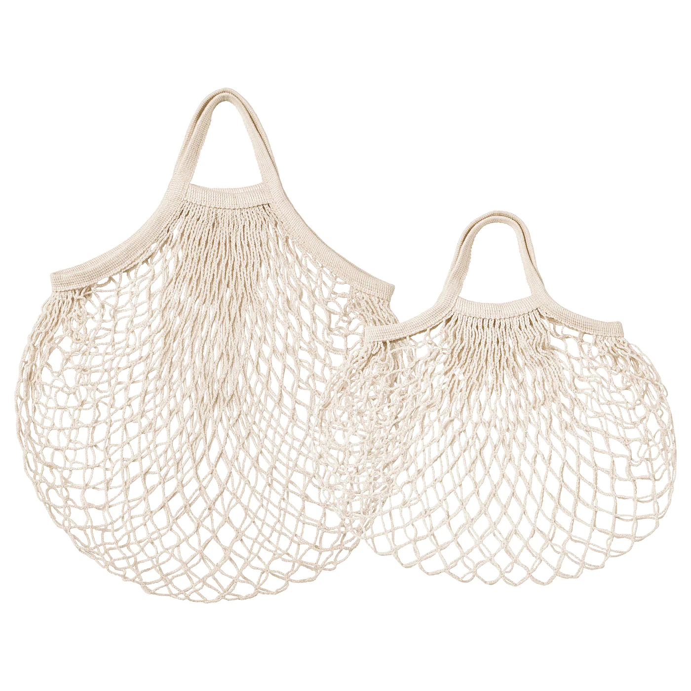 IKEA KUNGSFORS Mesh Bag, Set Of 2 Natural