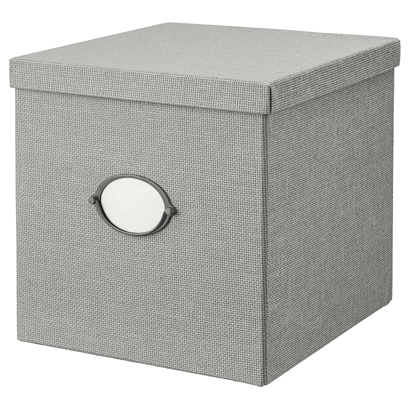 IKEA KVARNVIK Storage Box With Lid Gray 12 ½x13 ¾x12 ½ "