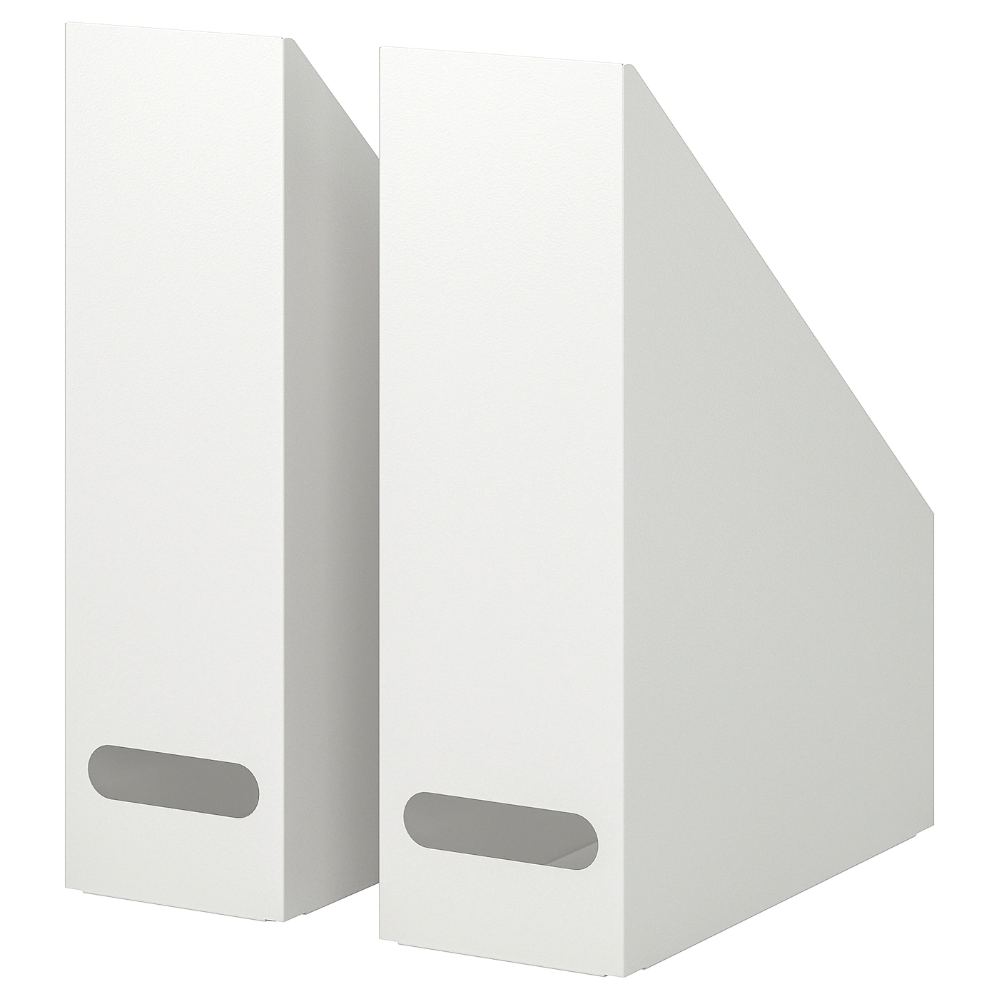 IKEA KVISSLE Magazine File, Set Of 2 White
