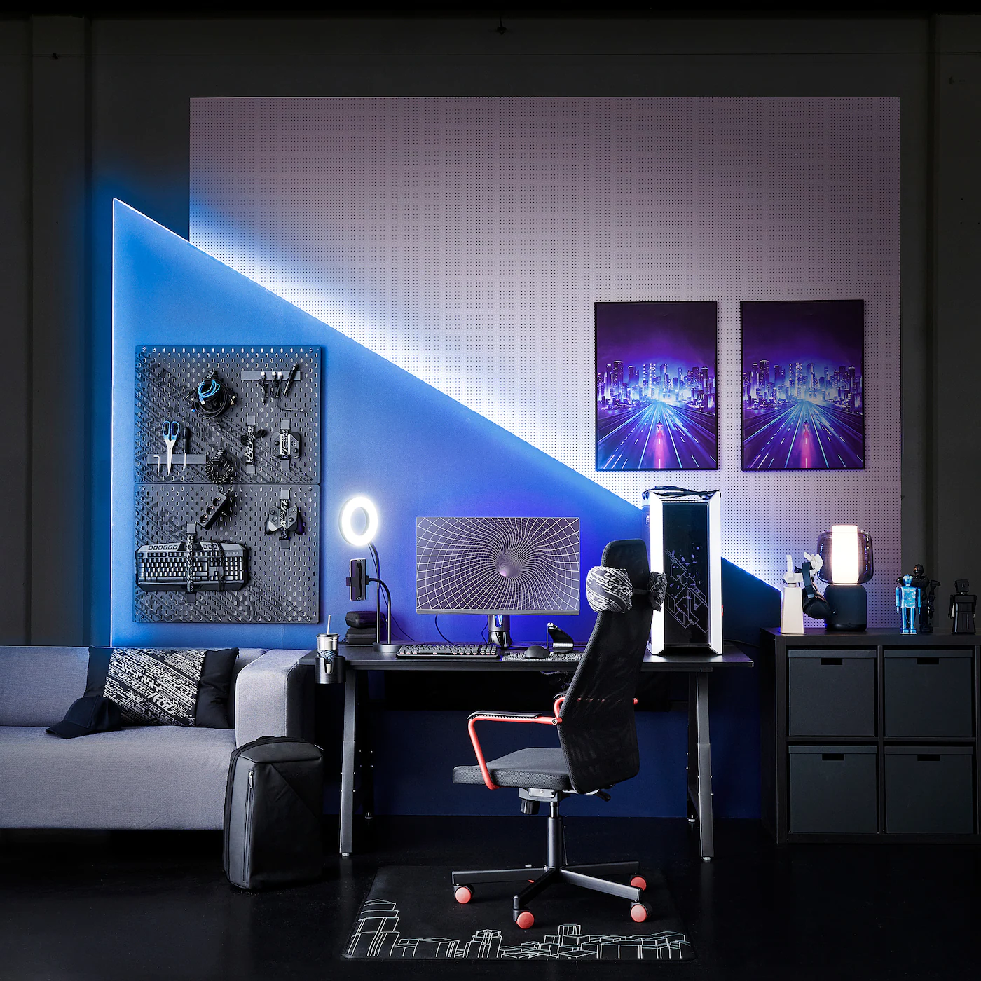 IKEA LÅNESPELARE Mouse Bungee Black - Image 3