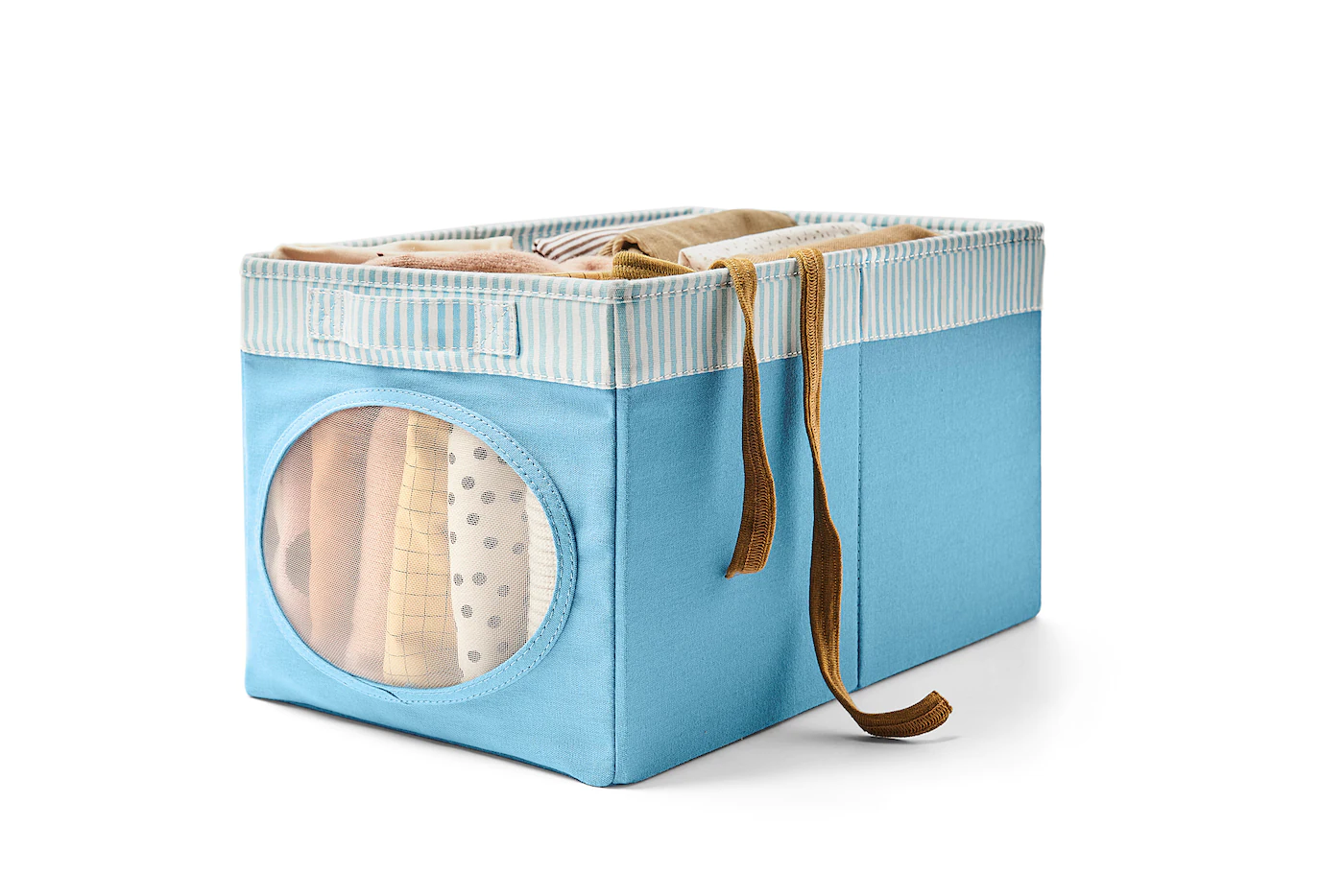 IKEA NÖJSAM Box Blue 9 ¾x14 ½x8 ¾ " - Image 4