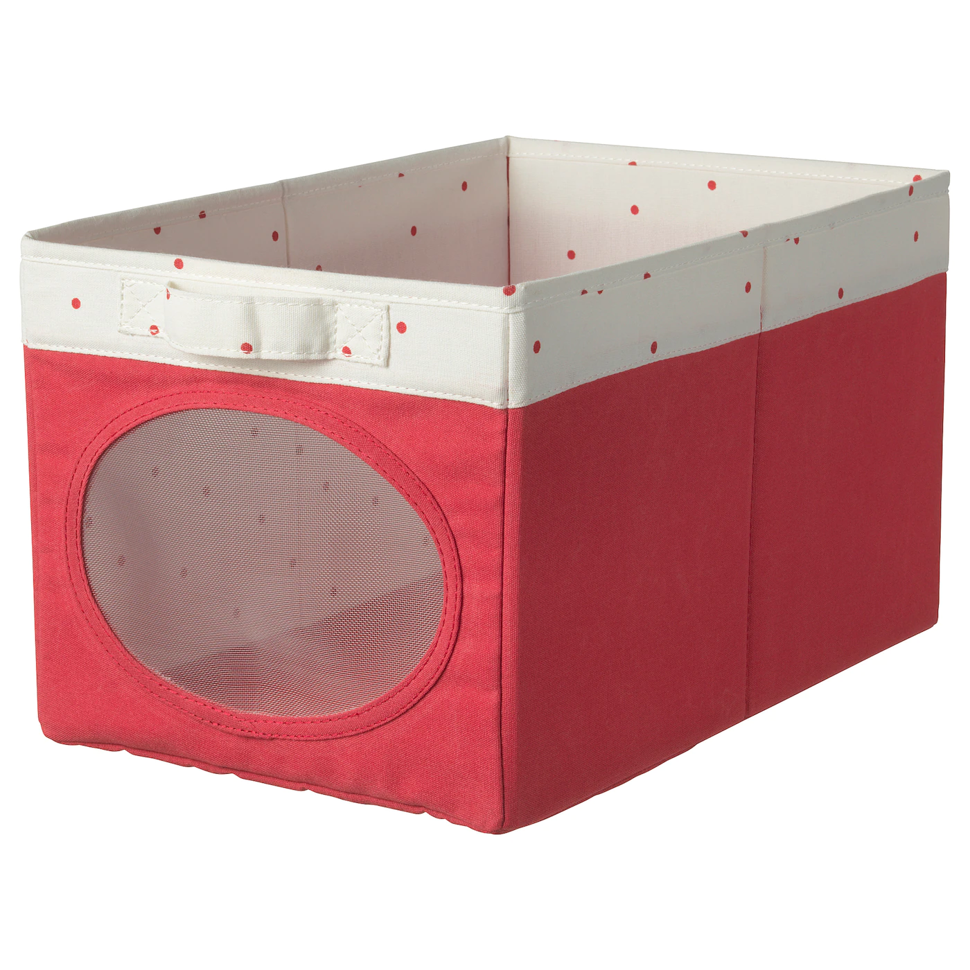 IKEA NÖJSAM Box Light Red 9 ¾x14 ½x8 ¾ "