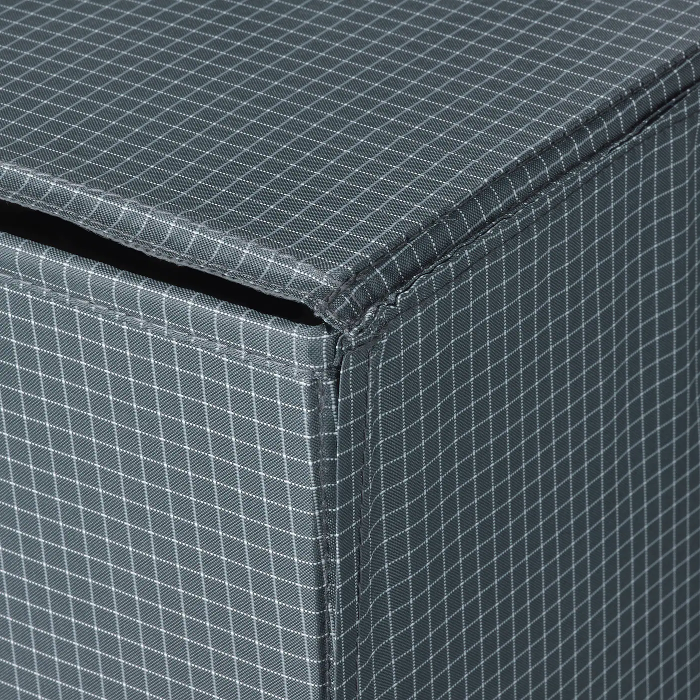 IKEA PLUGGLAND Hanging Storage/3 Compartments Check Pattern/black 8 ¾x11 ¾x24 ½ " - Image 4