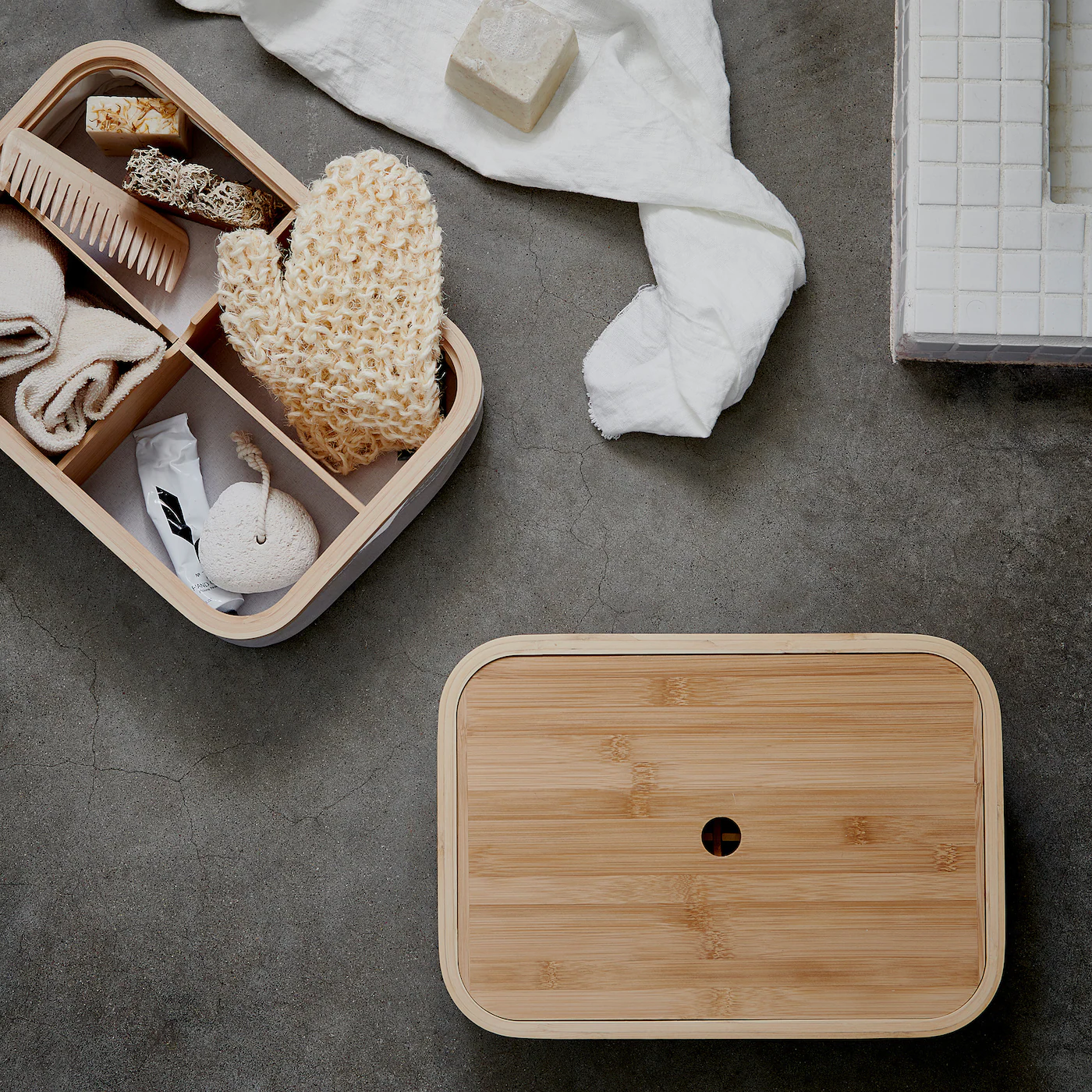 IKEA RABBLA Box With Compartments 9 ¾x13 ¾x4 " - Image 9