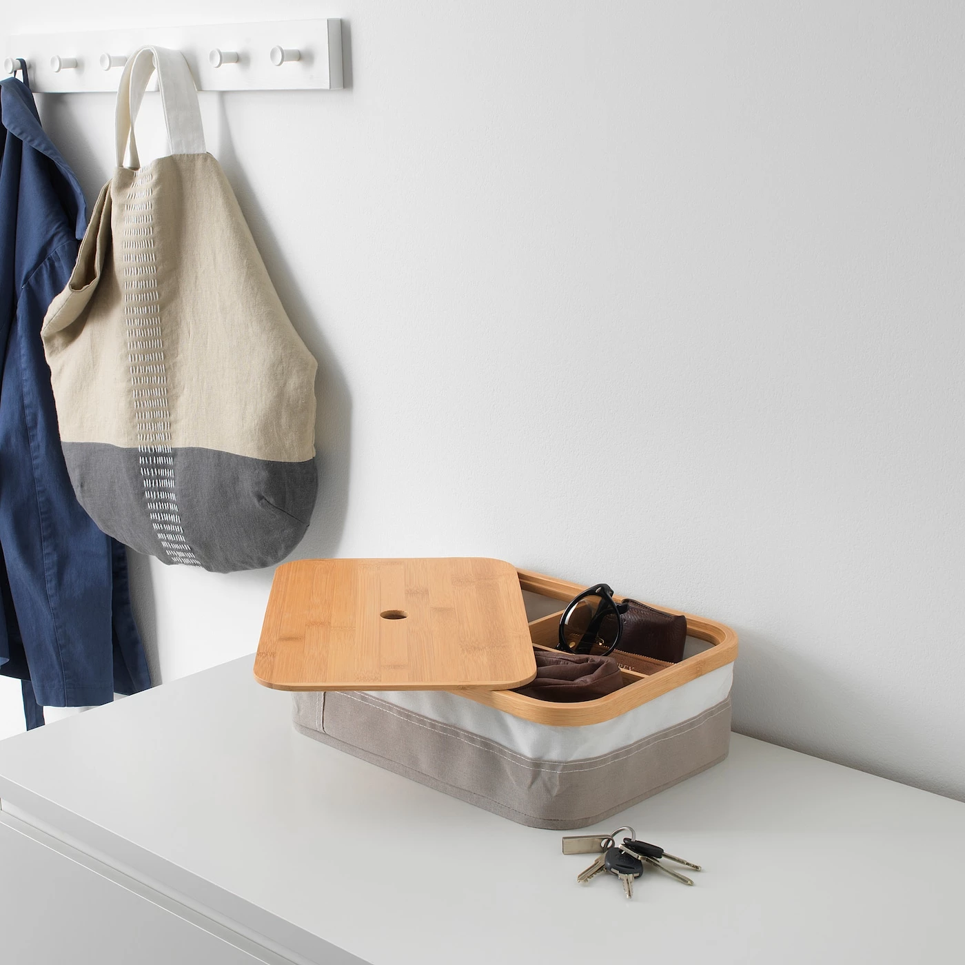 IKEA RABBLA Box With Compartments 9 ¾x13 ¾x4 " - Image 19