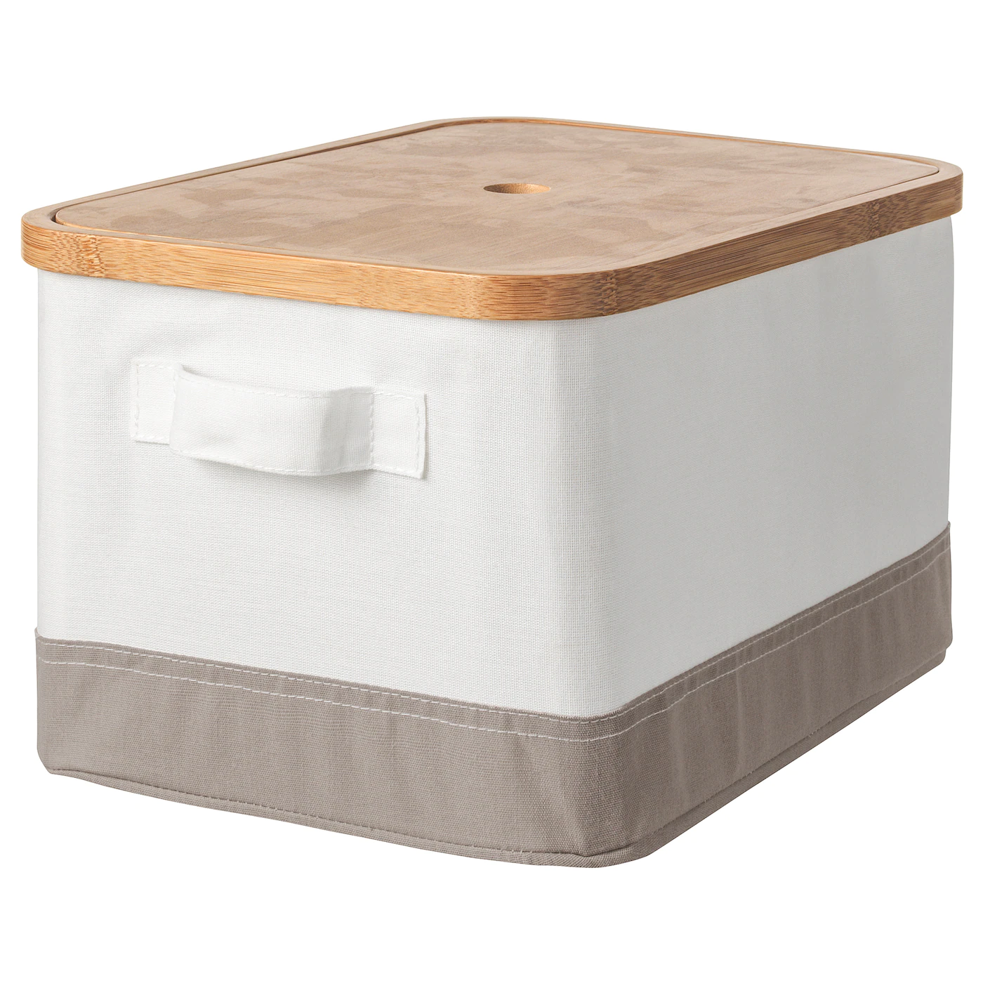 IKEA RABBLA Box With Lid 9 ¾x13 ¾x7 ¾ "
