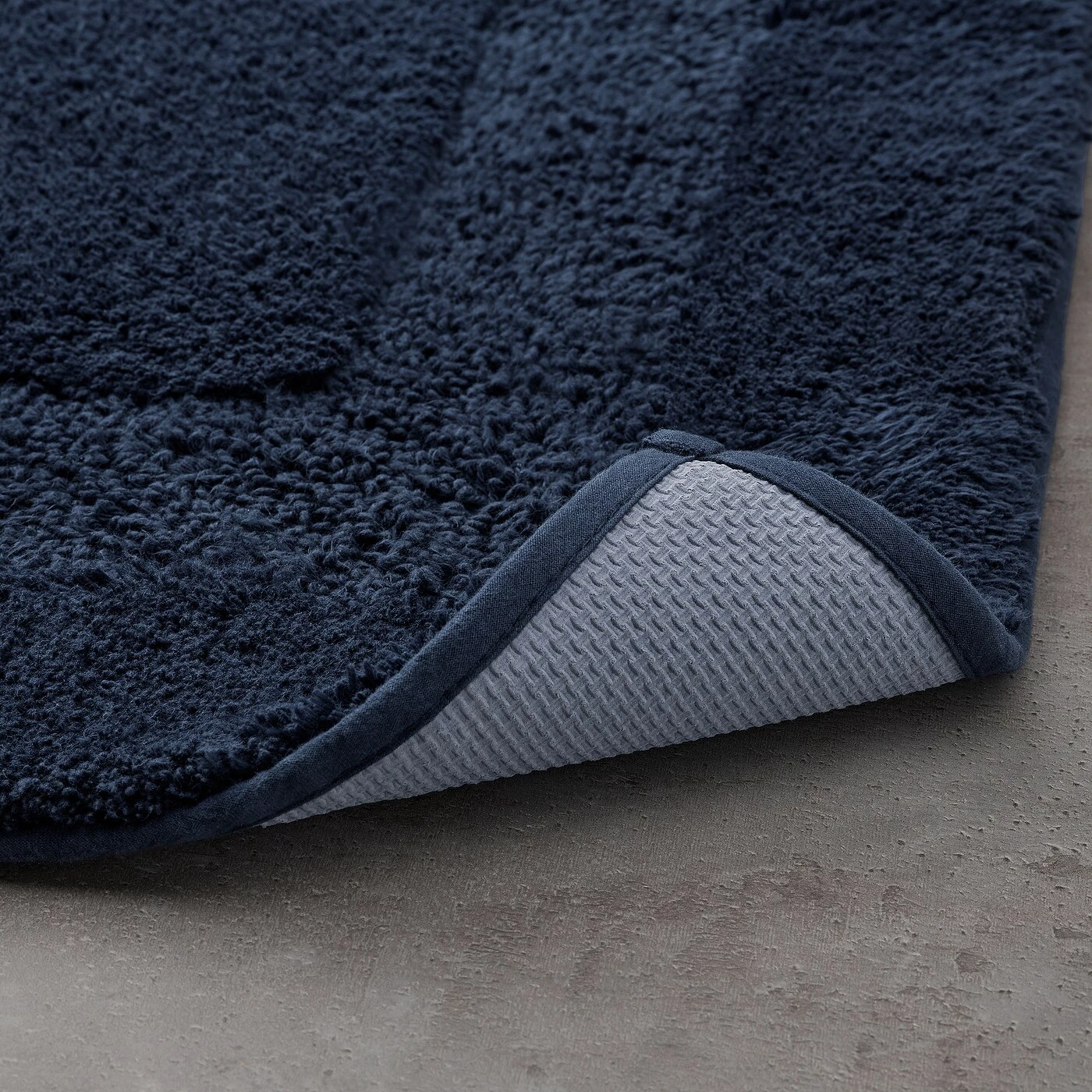 IKEA RÖDVATTEN Bath Mat Dark Blue 20x32 " - Image 4