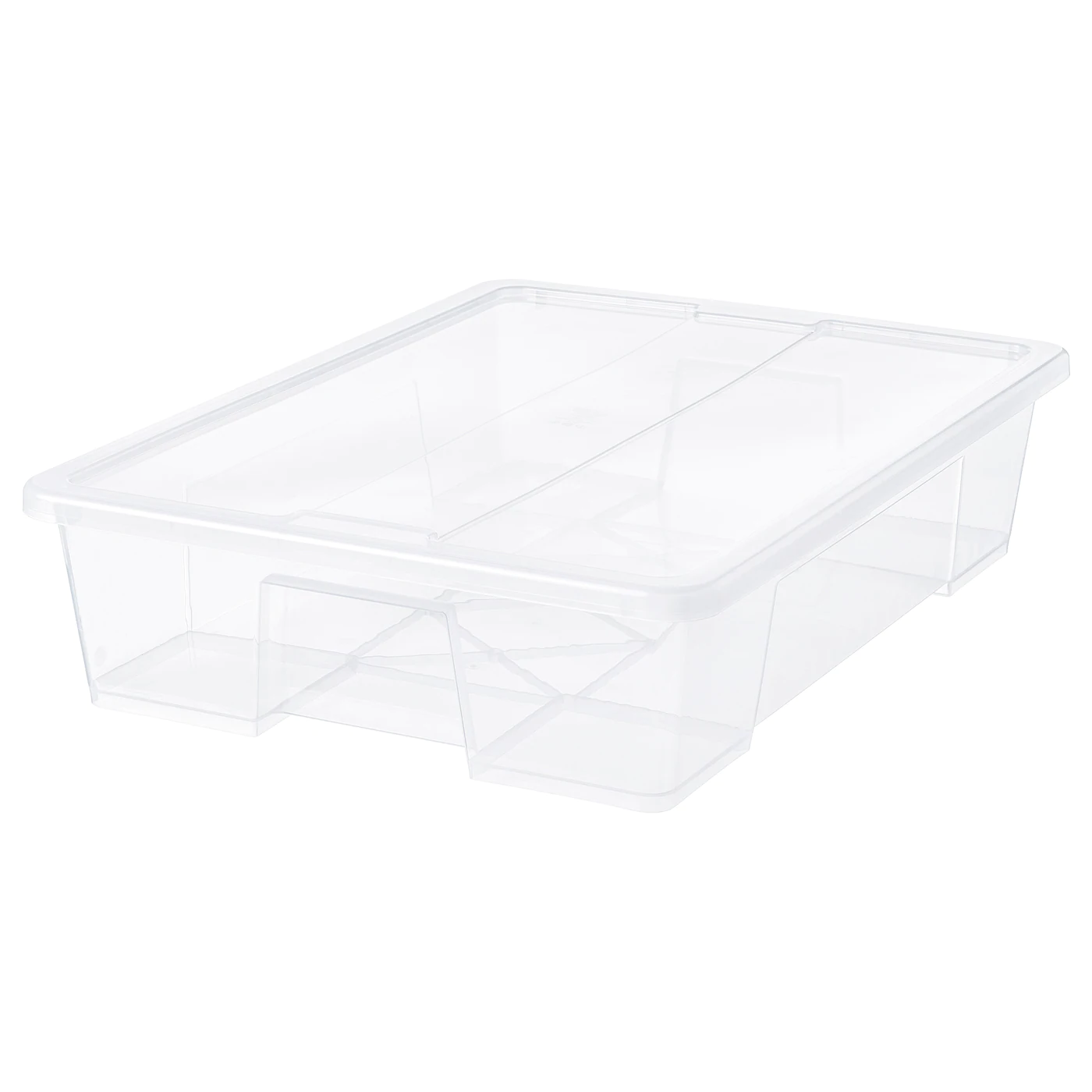 IKEA SAMLA Box With Lid Clear 31x22 ½x7 "/15 Gallon