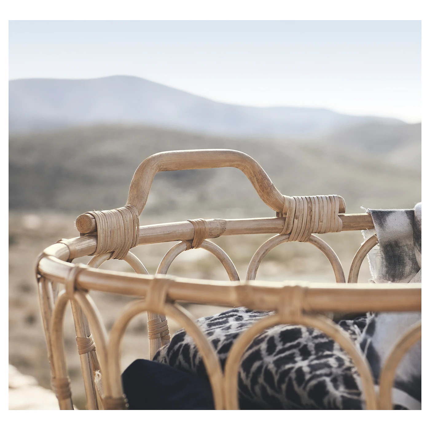 IKEA SNIDAD Basket Rattan 21 ¼x15 ¼ " - Image 7