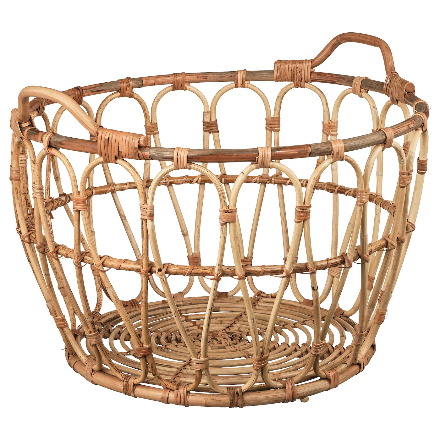IKEA SNIDAD Basket Rattan 21 ¼x15 ¼ "
