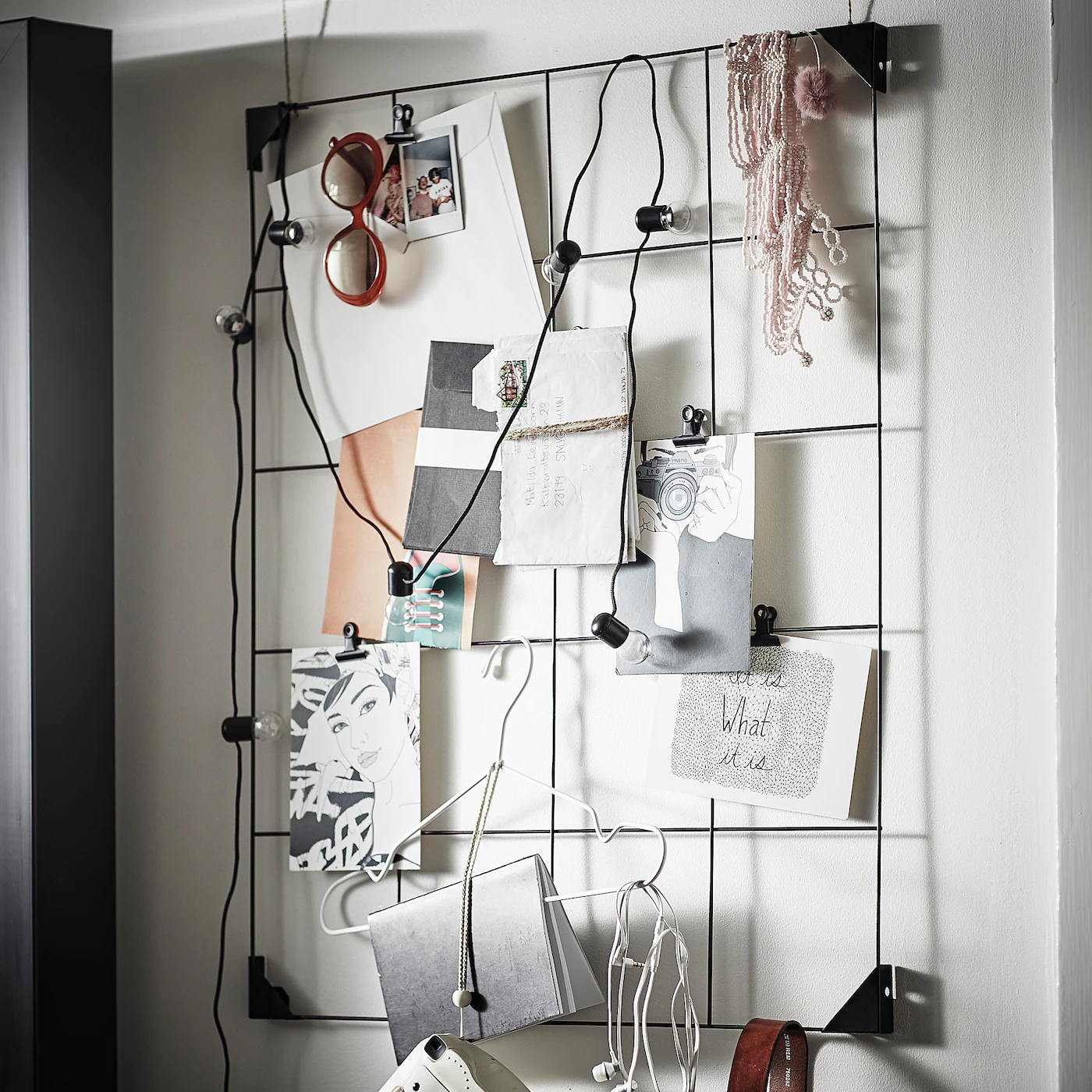 IKEA SÖSDALA Memo Board With Clips Black 23 ½x29 ½ " - Image 4