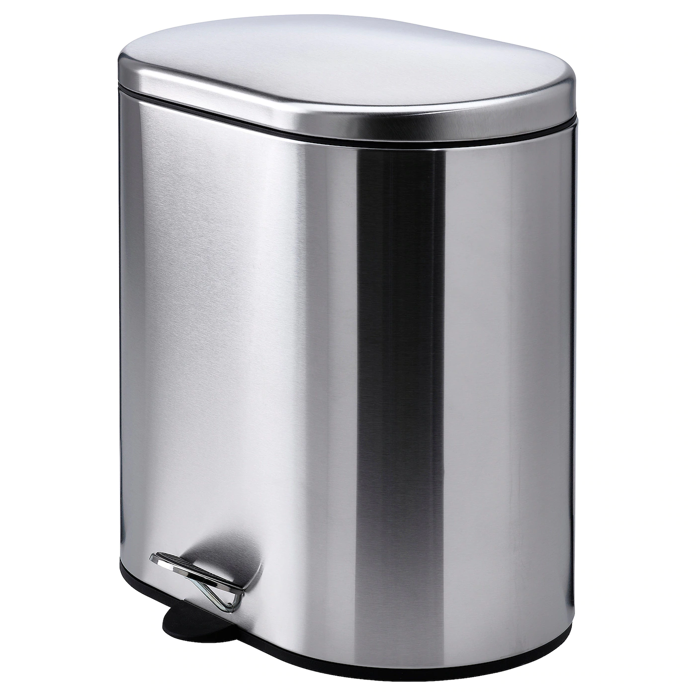 IKEA STABBEN Step Trash Can Stainless Steel 5 Gallon