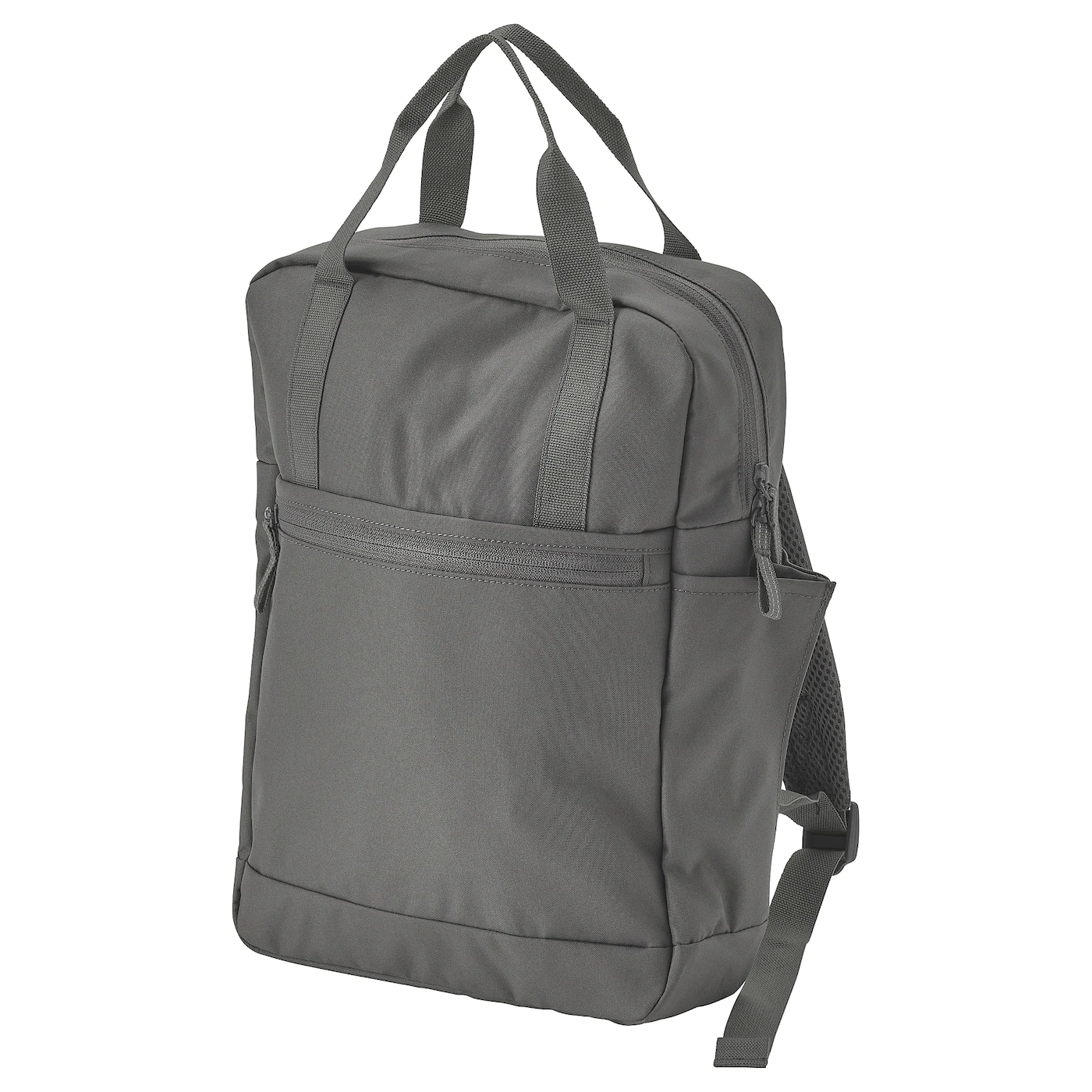 IKEA STARTTID Backpack Gray 10 ¾x3 ½x15 "/3 Gallon