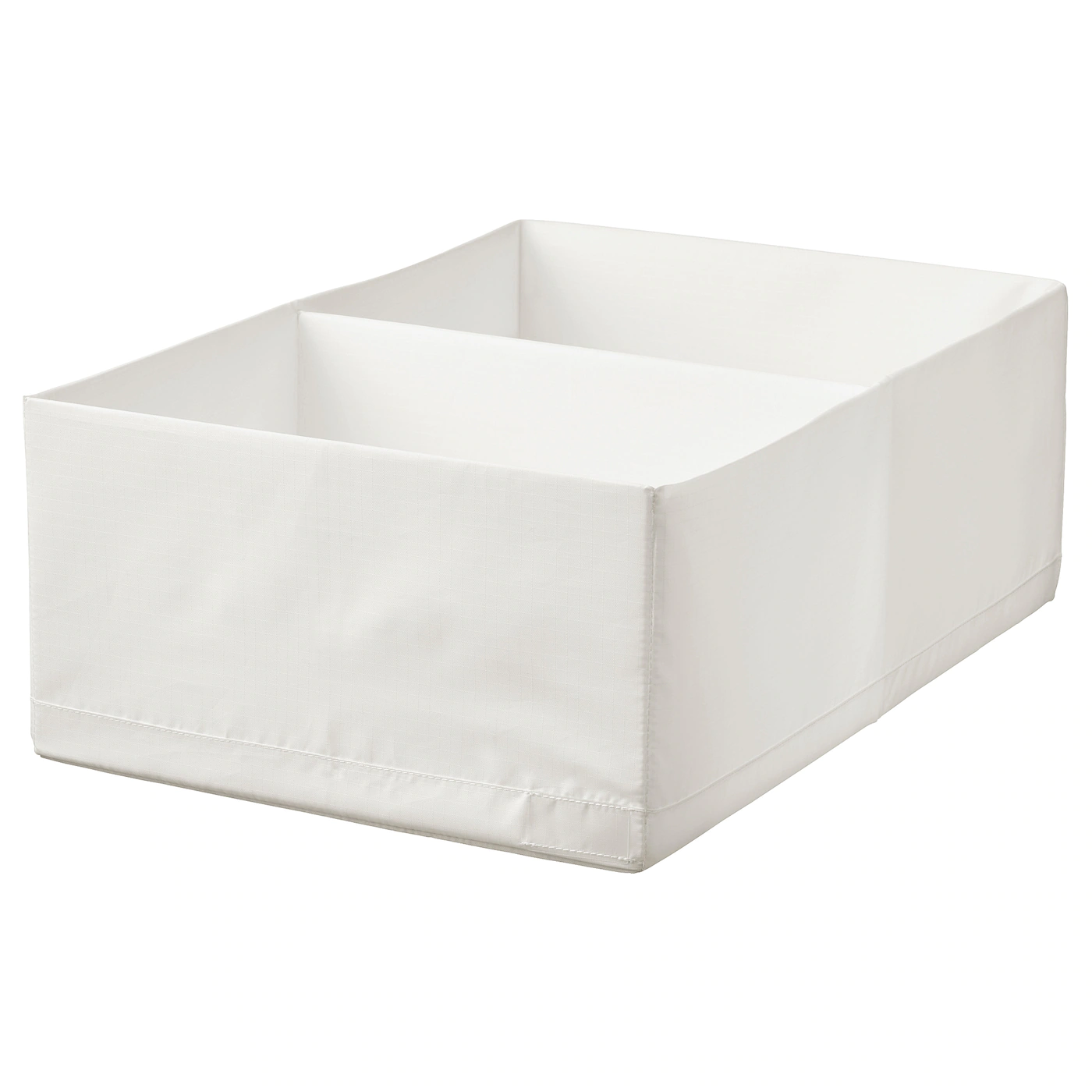 IKEA STUK Box With Compartments White 13 ½x20x7 "