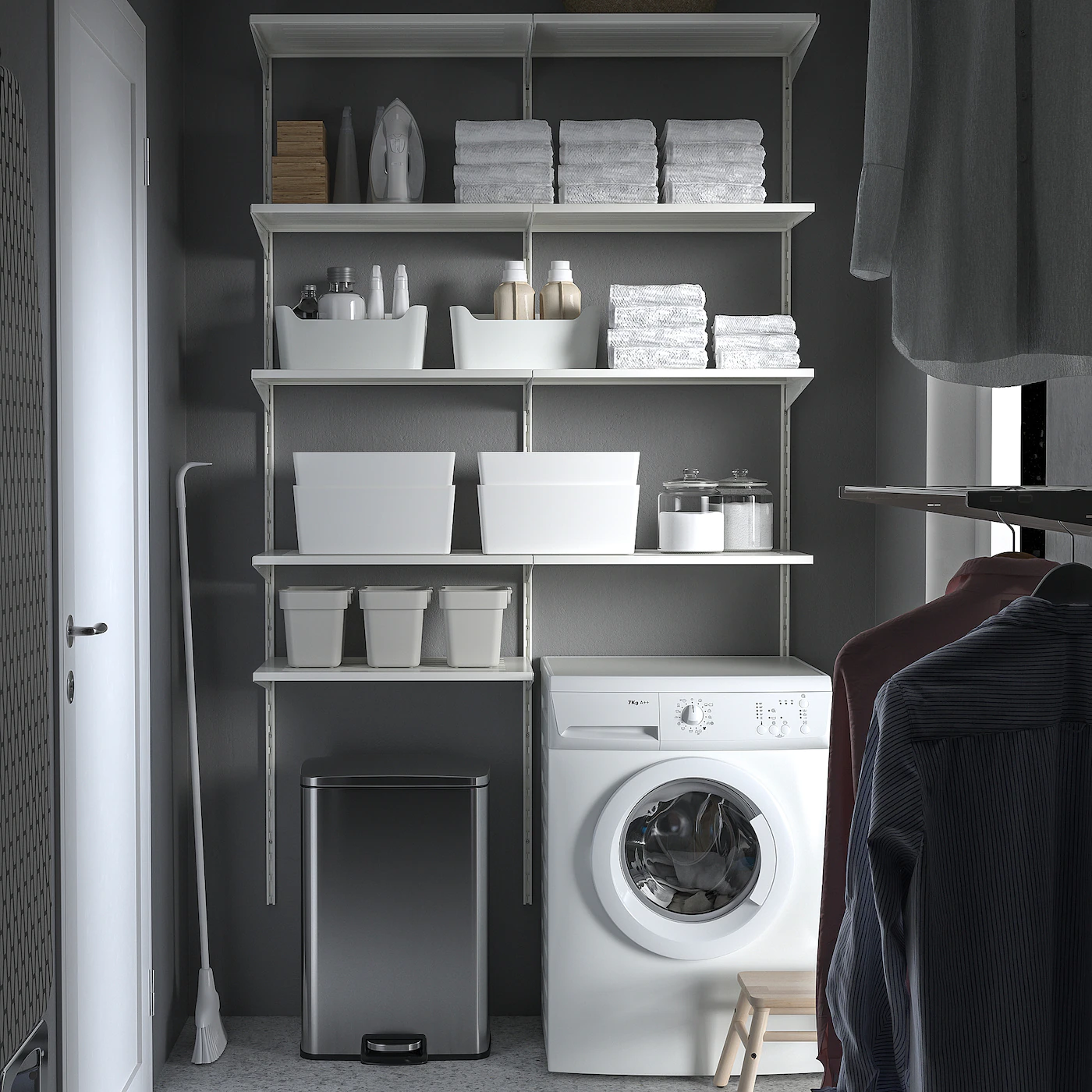 IKEA SULTEN Step Trash Can Stainless Steel 13 Gallon - Image 7