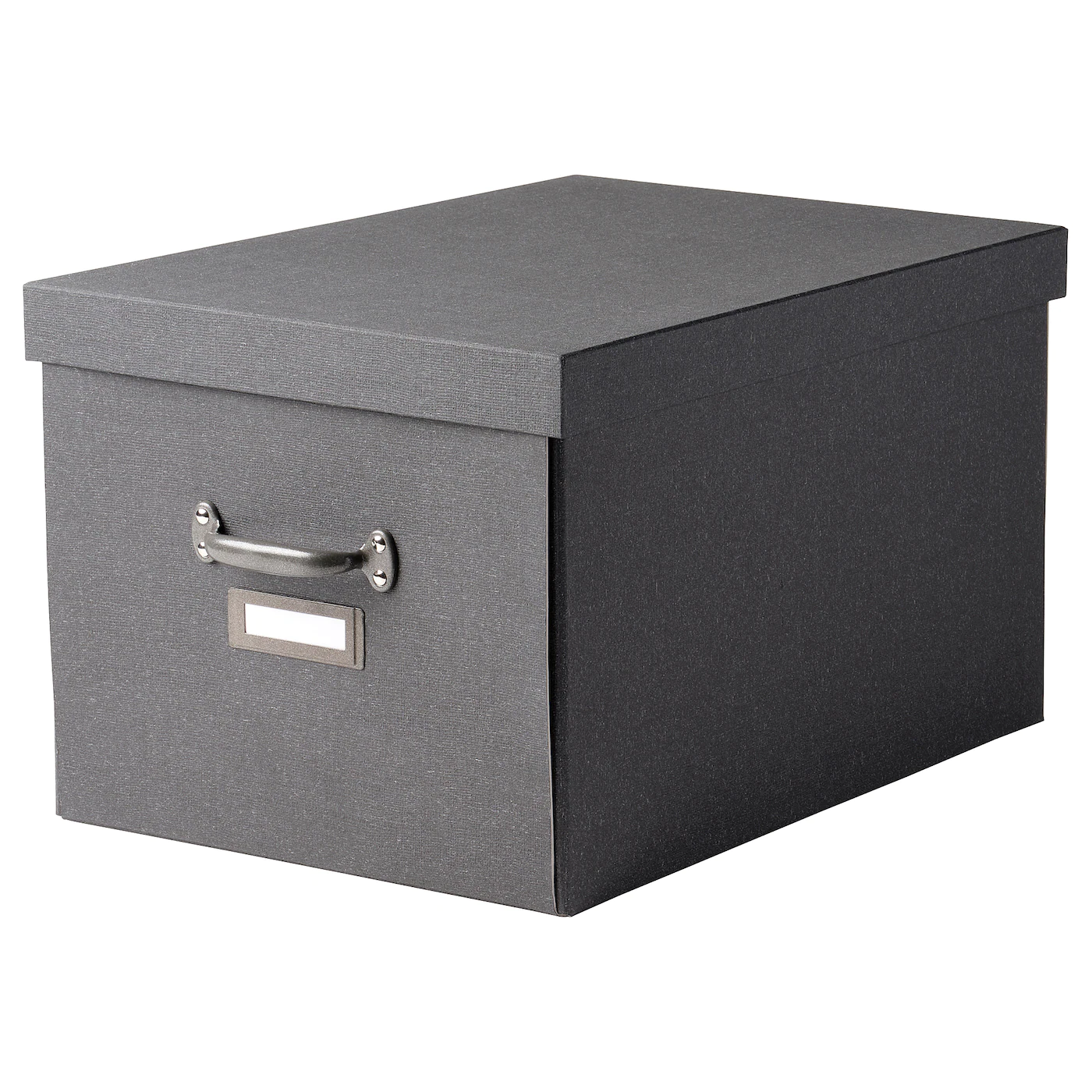 IKEA TJOG Storage Box With Lid Dark Gray 13 ¾x22x11 ¾ "