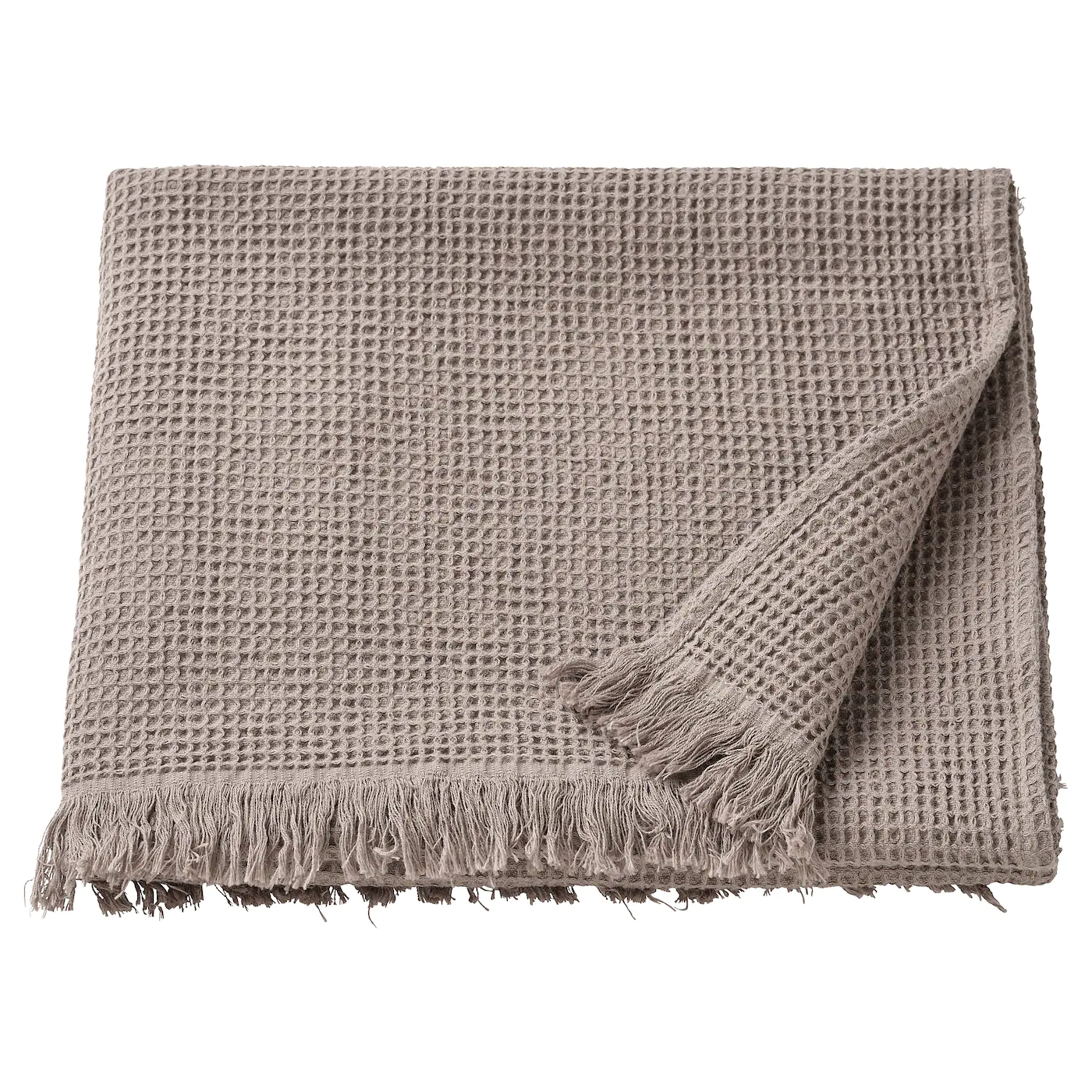 IKEA VALLASÅN Bath Towel Light Gray/brown 28x55 "