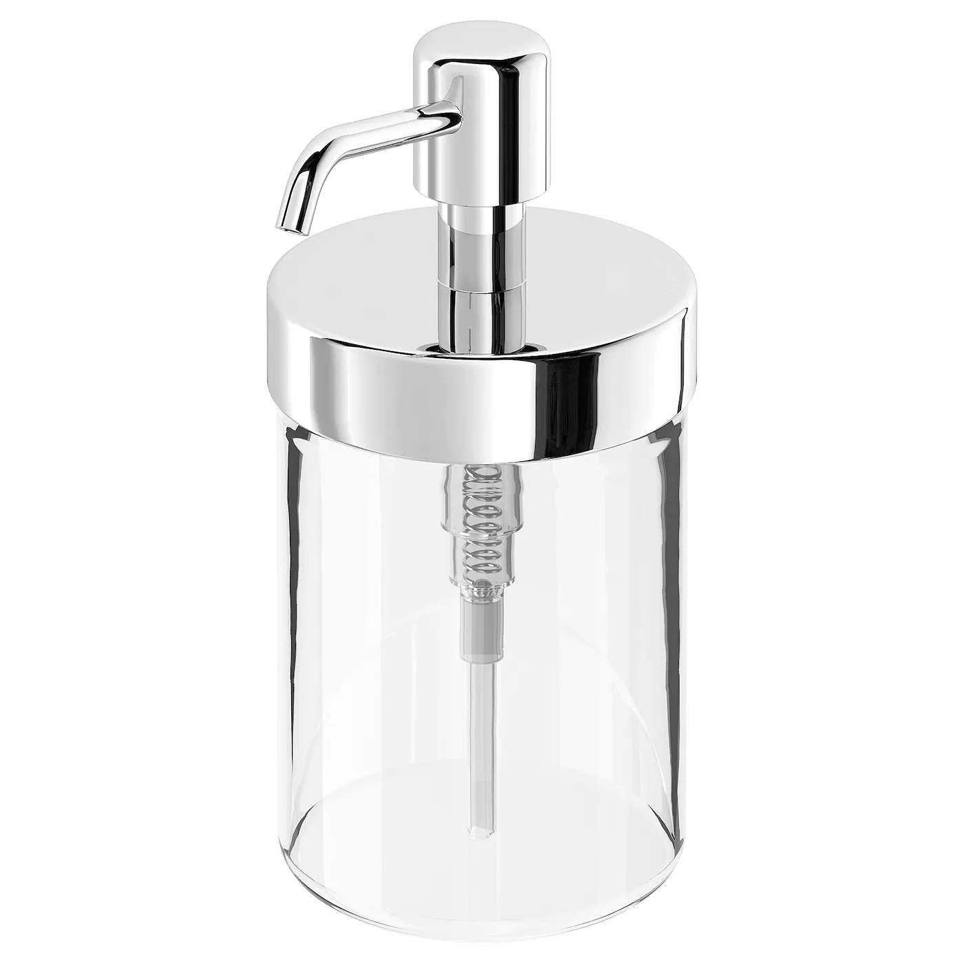 IKEA VOXNAN Soap Dispenser Chrome Effect